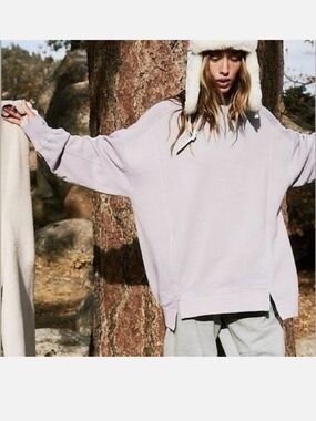 Free People Intercept Tunic In Lilac